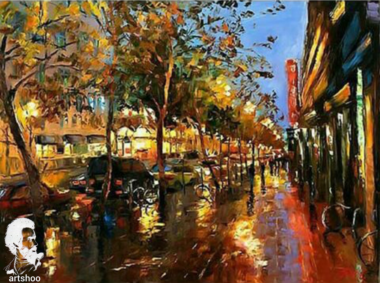 نقاشی رنگ روغن امپرسیونیسم